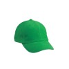 Raver cap - katoen - 6 panelen - metalen gespsluiting