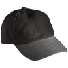 Raver cap - katoen - 6 panelen - metalen gespsluiting