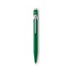 Caran d'Ache 849 balpen - metaal - blauwe inkt - push knop