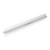 Driehoekige liniaal - aluminium - 30 cm - 5 schalen