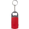 Sleutelhanger - ABS en aluminium - 8 cm - flesopener, LED lampje en meetlint