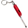 Sleutelhanger - ABS en aluminium - 8 cm - flesopener, LED lampje en meetlint