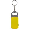 Sleutelhanger - ABS en aluminium - 8 cm - flesopener, LED lampje en meetlint
