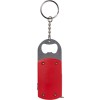 Sleutelhanger - ABS en aluminium - 8 cm - flesopener, LED lampje en meetlint