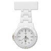 Analoog zusterhorloge - kunststof - inclusief knoopcel batterij