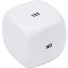 anti-stress bal - dobbelsteen - met tekst - 4,8 cm - PU