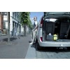 Opvouwbare auto organizer - nylon - 2 compartimenten en zijvak
