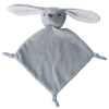 Baby tutdoekje met dierenhoofd - polyester - 19 x 19 cm