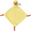 Baby tutdoekje met dierenhoofd - polyester - 19 x 19 cm