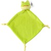 Baby tutdoekje met dierenhoofd - polyester - 19 x 19 cm