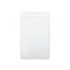Badgehouder - 12.5 x 7.5 cm - PVC - transparant - verticaal