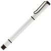 Balpen met marker - metaal - blauwe inkt - gele marker
