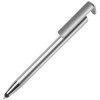 3 in 1 stylus balpen - kunststof - blauwe inkt - telefoonstandaard hardcolour