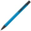 Alicante balpen - metaal - blauwe inkt - mat gekleurd - rubberised afwerking