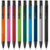 Alicante balpen - metaal - blauwe inkt - mat gekleurd - rubberised afwerking