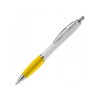 Witte balpen Hawai Hardcolor - gekleurde grip