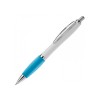 Witte balpen Hawai Hardcolor - gekleurde grip