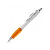 Witte balpen Hawai Hardcolor - gekleurde grip