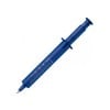 Injectiespuit pen - kunststof - zwarte, blauwe inkt