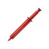 Injectiespuit pen - kunststof - zwarte, blauwe inkt