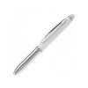 Shine stylus balpen - metaal - blauwe inkt - gekleurde stylus