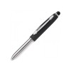 Shine stylus balpen - metaal - blauwe inkt - gekleurde stylus