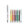 Texas balpen - kunststof - blauwe inkt - metalen clip - hard colour