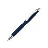 Texas balpen - kunststof - blauwe inkt - metalen clip - hard colour