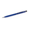 Irina stylus balpen - aluminium - blauwe inkt - metalen clip