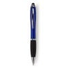 Lana stylus balpen - kunststof - zwarte inkt - rubberen grip - metalen details