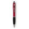 Lana stylus balpen - kunststof - zwarte inkt - rubberen grip - metalen details