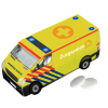 Bestelauto gevuld met snoep of pepermunt - 100 gram - vegan en halal