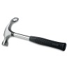 Hamer met flesopener - metaal - rubberen handvat