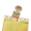 Idea boekenlegger met memo blaadjes - papier - diverse kleuren - boekenlegger in lampvorm