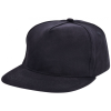 Brushed baseball cap - katoen - 5 panelen - klittenbandsluiting
