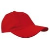 Brushed promo cap - katoen - 5 panelen - klittenbandsluiting