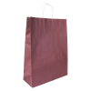 Budget papieren tas 100 g/m² - A3 - diverse kleuren - gedraaid koord