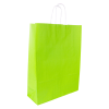 Budget papieren tas 100 g/m² - A3 - diverse kleuren - gedraaid koord