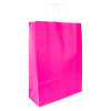 Budget papieren tas 100 g/m² - A3 - diverse kleuren - gedraaid koord