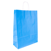 Budget papieren tas 100 g/m² - A3 - diverse kleuren - gedraaid koord