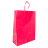 Budget papieren tas 100 g/m² - A3 - diverse kleuren - gedraaid koord