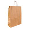 Budget papieren tas 100 g/m² - A3 - diverse kleuren - gedraaid koord