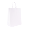 Budget papieren tas 100 g/m² - A4 - diverse kleuren - gedraaid koord