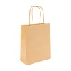 Budget papieren tas 100 g/m² - A5 - diverse kleuren - gedraaid koord