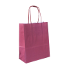 Budget papieren tas 100 g/m² - A5 - diverse kleuren - gedraaid koord