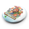 Button met speld 56 mm