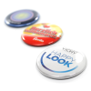 Button met spiegel 56 mm