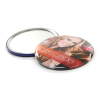 Button met spiegel 75 mm