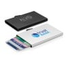 C-Secure RFID kaarthouder - aluminium - 9.5x6.4x0.8cm