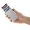 C-Secure RFID kaarthouder - aluminium - 9.5x6.4x0.8cm